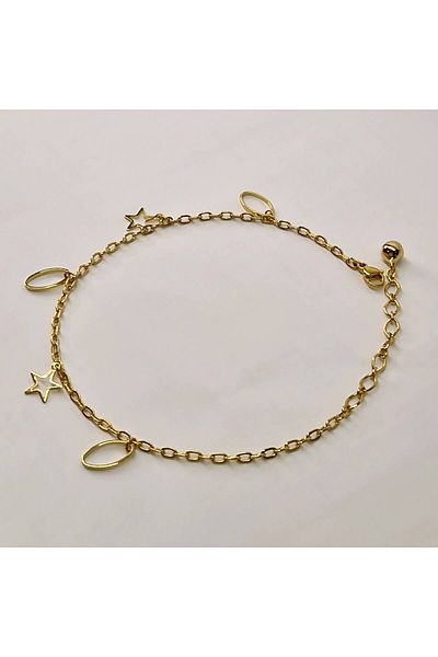 My Bijoux Gold Plated Anklet Aria