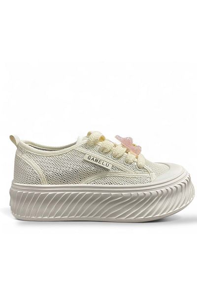 GAMELU Pantofi de damă eleganti 25yz pentru femei - alb - 36