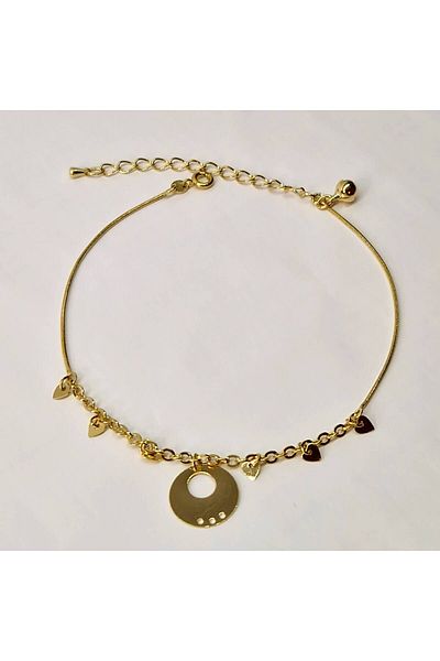 My Bijoux Bratara de picior placata cu aur Yara