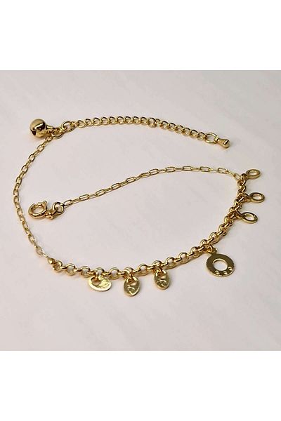 My Bijoux Keira Gold Plated Ankle Bracelet