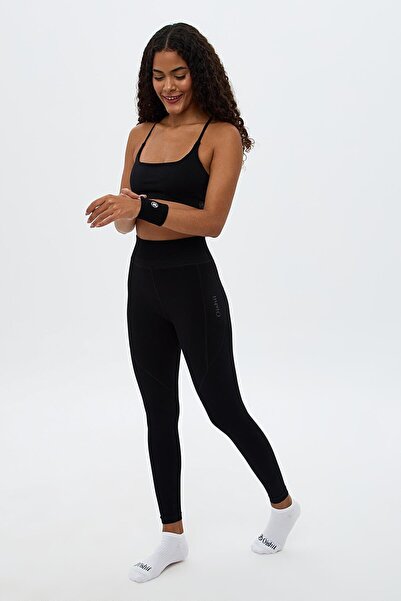 Oishii Aozora Sport Active Sports Adjustable Strap Bra Black