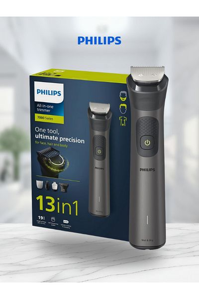 Philips 7000 Series | All-in-one Advanced Trimmer Mg7920/15, 13-in-1 Face, Hair & Body Grooming