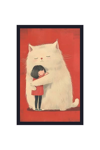 Hi Kami Gift Cards & Postcards with Cute Cat Design |   10X15Cm