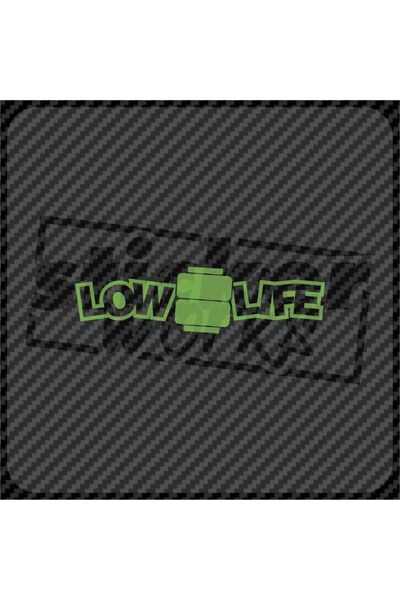 Sticker Works ملصق الحياة المنخفضة