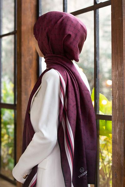 Vissona Σάλι 100% Silk Fresh