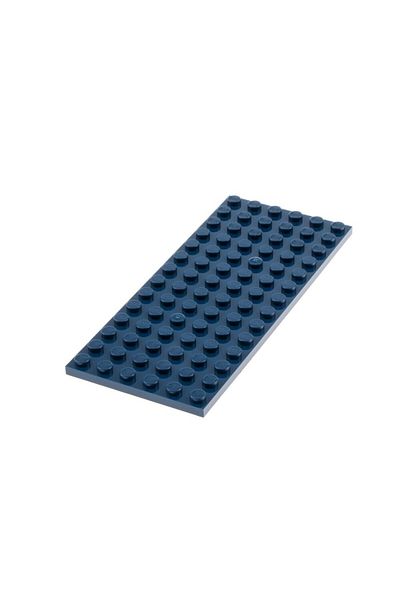 LEGO Original Moc Custom Accessory Creator Plate 6 X 14 Flat Brick Navy Blue 2 Pieces Will Be Sent