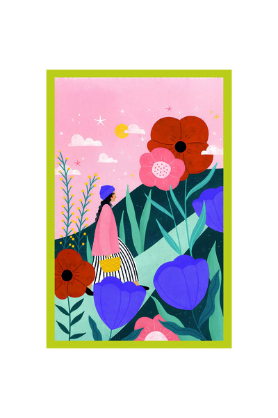 Hi Kami One Card for Every Mood – Mixed Themed Decorative Design Gift Note Card |   10X15Cm