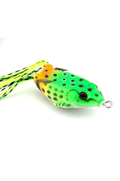 POWEREX Kato Super Frog Kurbağa Silikon 6,5cm 16 Gr. Su Üstü Mustad Kanca Ark...