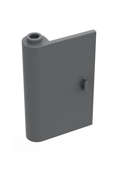 LEGO Orjinal Aksesuar Custom Moc Door Bina 1 X 3 X 4 Koyu Gri Araba Kapı Sol ...