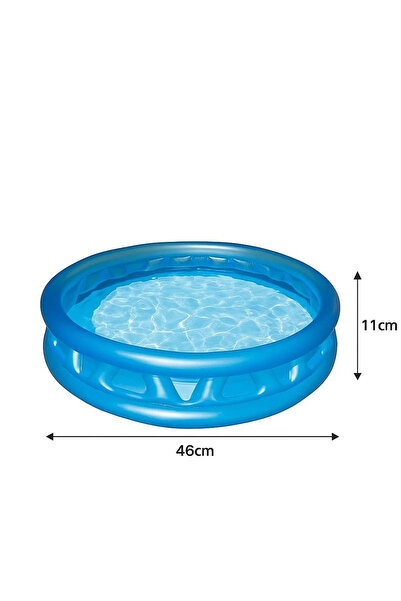 Intex Round Inflatable Swimming Pool For Kids – Thick Walls, Easy Setup, Summer Outdoor Fun