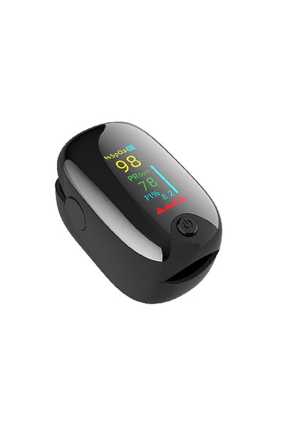 Justlang مقياس تأكسج النبض للأطفال TFT-Black، مقياس تأكسج طبي، مقياس تشبع الأكسجين، مقياس تأكسج الإصبع