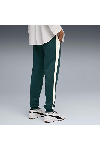 Puma T7 Always On Track Pants 629588-75 Erkek Eşofman Altı YEŞİL