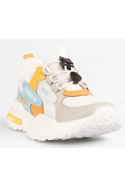 Vicco Pantofi sport ortopedici pentru copii Cecelia Smart Laces alb