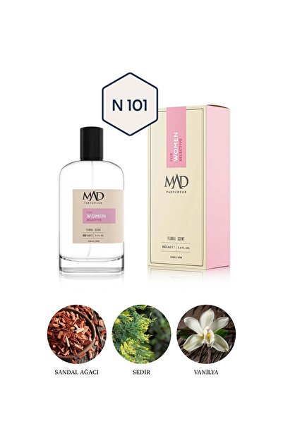 Mad Parfüm Mad N101 Selective 100 ml Kadın Parfüm | Çiçeksi & Odunsu Notalar