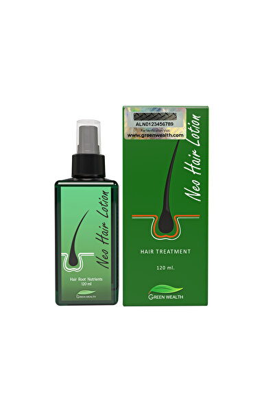Green Wealth لوشن نيو هير ١٢٠ مل | لوشن مُتطور لإعادة نمو الشعر لعلاج تساقط ا...
