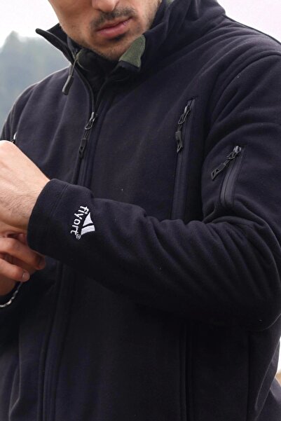 Fiyort Μαύρο αδιάβροχο εξωτερικό φλις - Fy68