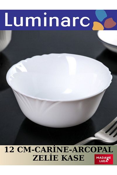 Luminarc Carine Arcapol Cadıx White 12 cm 6 Piece Set (Soup Bowl) Bowl Set.Madame Luda.