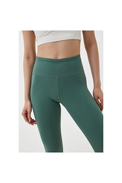 Reebok Lux Bold Green Graphic Patterned Women's Tights