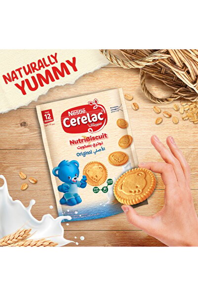 Cerelac Nestle Cerelac Nutri Biscuit Original Healthy Snacks From 12 Months 180 g