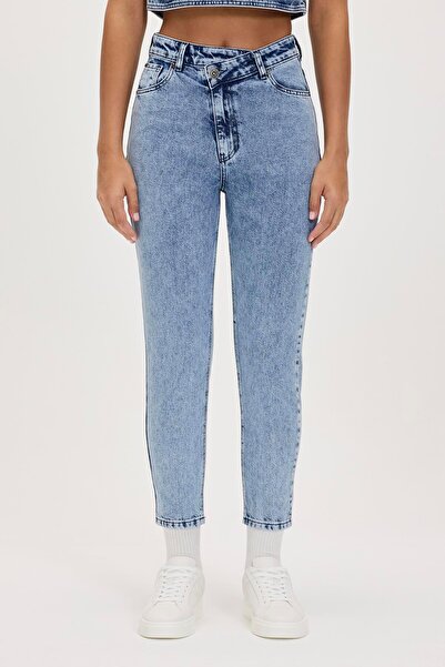 Bad Bear Alisha Jeans Mavi Kadın Denim Pantolon