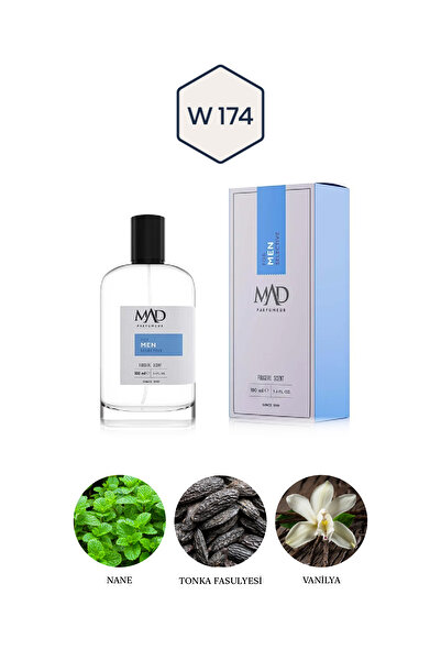 Mad Parfüm Mad W174 Selective 100 ml Erkek Parfüm | Aromatik Notalar