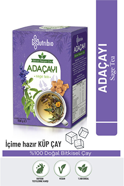 nutribio Adaçayı 150 Gr Küp