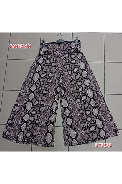 STYLENEST Women's Geometric Patterned Skirt Pants