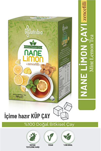 nutribio Nane Limon Çayı 150 Gr - Küp
