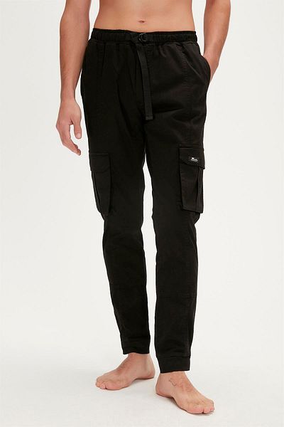 Bad Bear Malaga Pants Black Men's Trousers Sweatpants