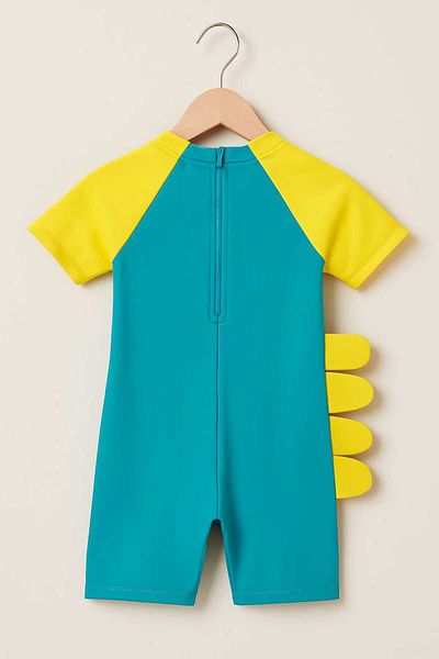 My Kids Wear Boneli Zippered Boys' Swimsuit