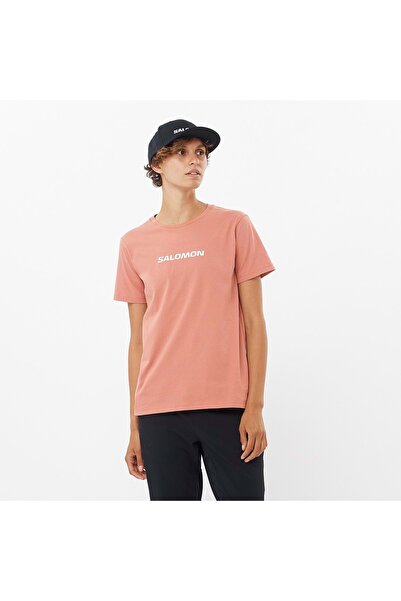 Salomon LC2217 Logo SS Tee W T-Shirt pentru femei PEZINĂ