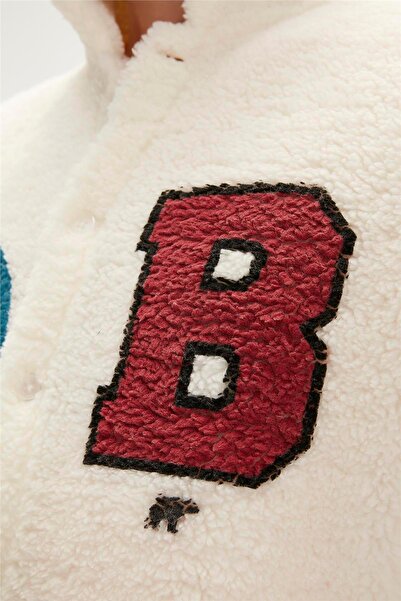 Bad Bear Freedom Plush Marshmallow White Men's Sweatshirt