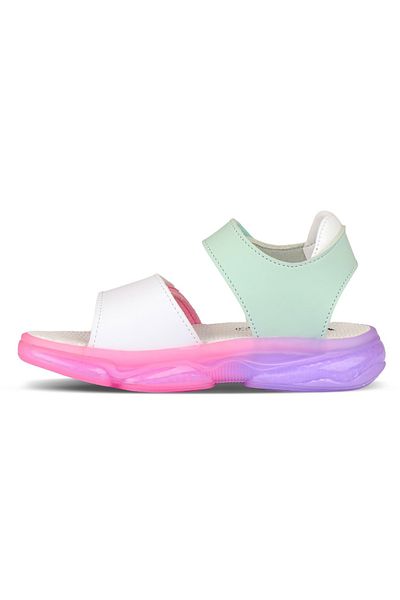 Vicco Laura Orthopedic Lighted Children's Sandals White