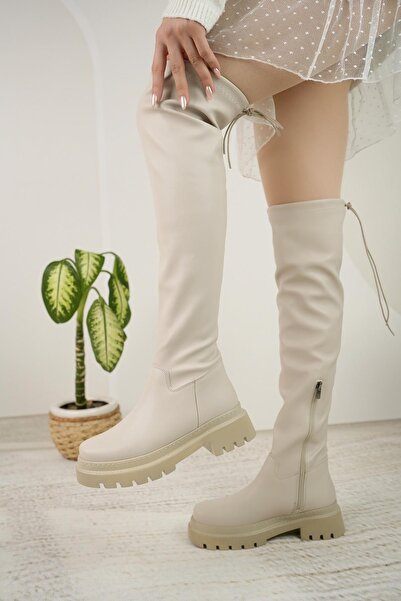 Nesil Shoes Pine 020 Ten Strech Kadın Çizme