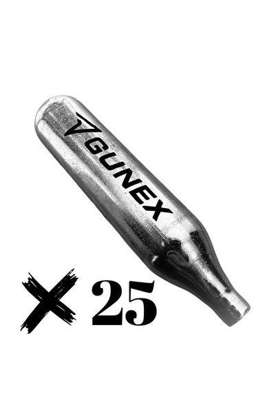 gunex 25 Adet Gunex 12 Gr CO2 Havalı T. Tüpü