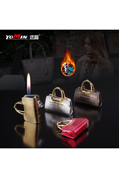 Techmarketi Çanta görünümlü sıradışı lüks çakmak