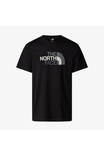 THE NORTH FACE Ανδρικό μαύρο μπλουζάκι Ss Easy