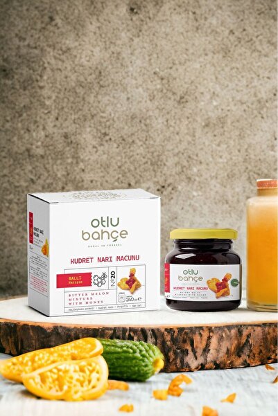 Otlu Bahçe Ballı Kudret Narı Macunu, Momordica Charantia 240g