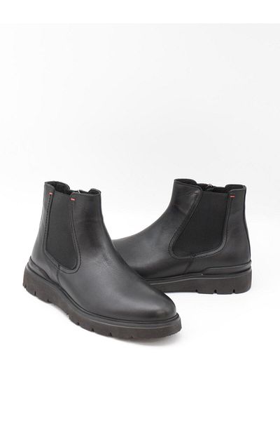 Freefoot 234735 Черни мъжки ботуши с цип и подметка от ева