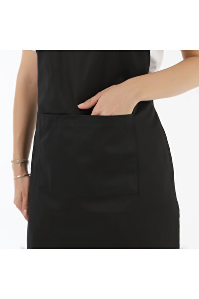 Biz Class Neck Adjustable Chef Waiter Cafe Cook Barista Black Apron Kitchen Apron Masterchef Cafe Apron Restaurant