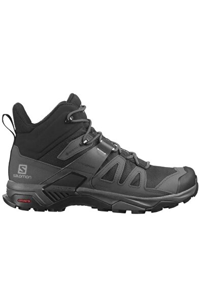 Salomon X Ultra 4 Mıd Gtx Gore-Tex® L41383400 Hiking Patika Tırmanış Erkek Outdoor Bot SİYAH-GRİ
