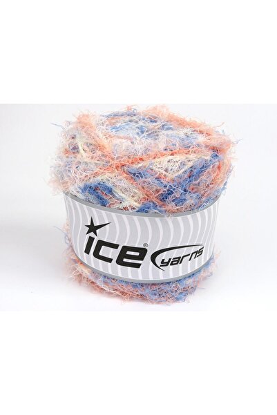 Ice yarns (4 قطع 100 جرام) كعك مارس صوف، فيسكوز 4 عبوات أزرق،