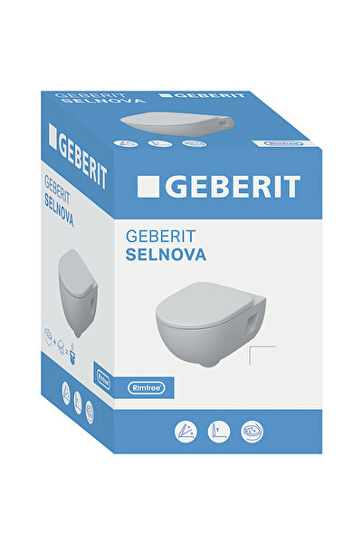 Geberit Selnova Rimfree Asma Klozet T53 501.545.01.1