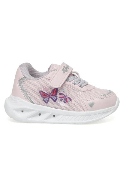 Kinetix Elio 3fx Pink Lilac Silver Lighted Girl's Sports Shoes 21-25