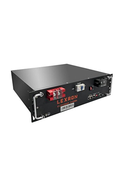 Lexron 51.2V 100Ah Lityum Akü (Kaset Tipi)