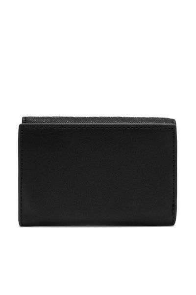 Calvin Klein Monogram Logo Printed Zipper Wallet