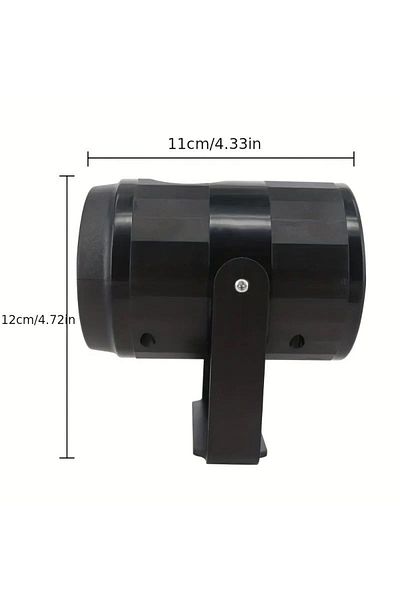 JustZEN Laser projector for winter holidays, JustZen® CR1, 16 projection models, network powered, black