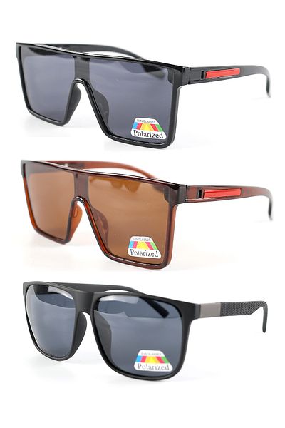 Lozzo Triple Advantage Set Unibody Men's Polarized Sunglasses 23060-61