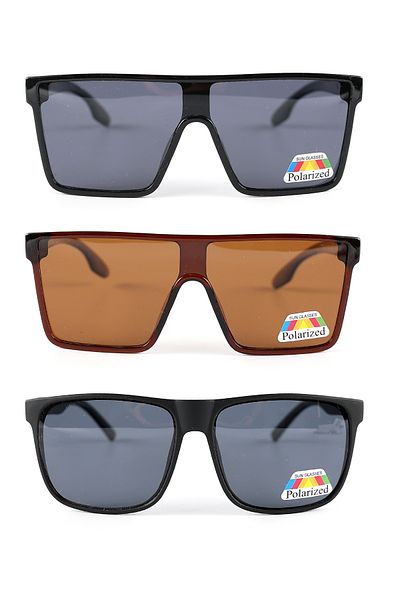 Lozzo Triple Advantage Set Unibody Men's Polarized Sunglasses 23060-61