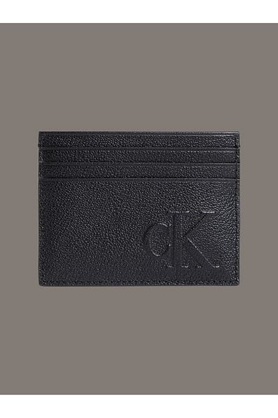 Calvin Klein Sculpted Impression Men's Black Card Holder (Lv04G1024G-Ub1)